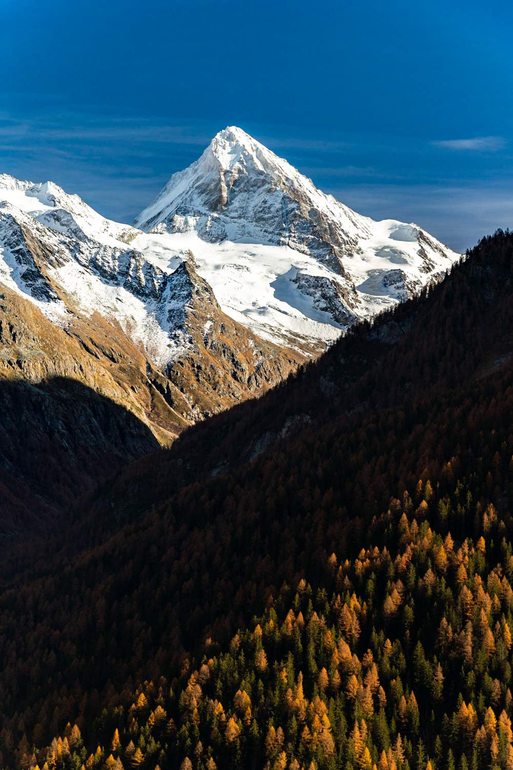 L'automne et la Dent Blanche