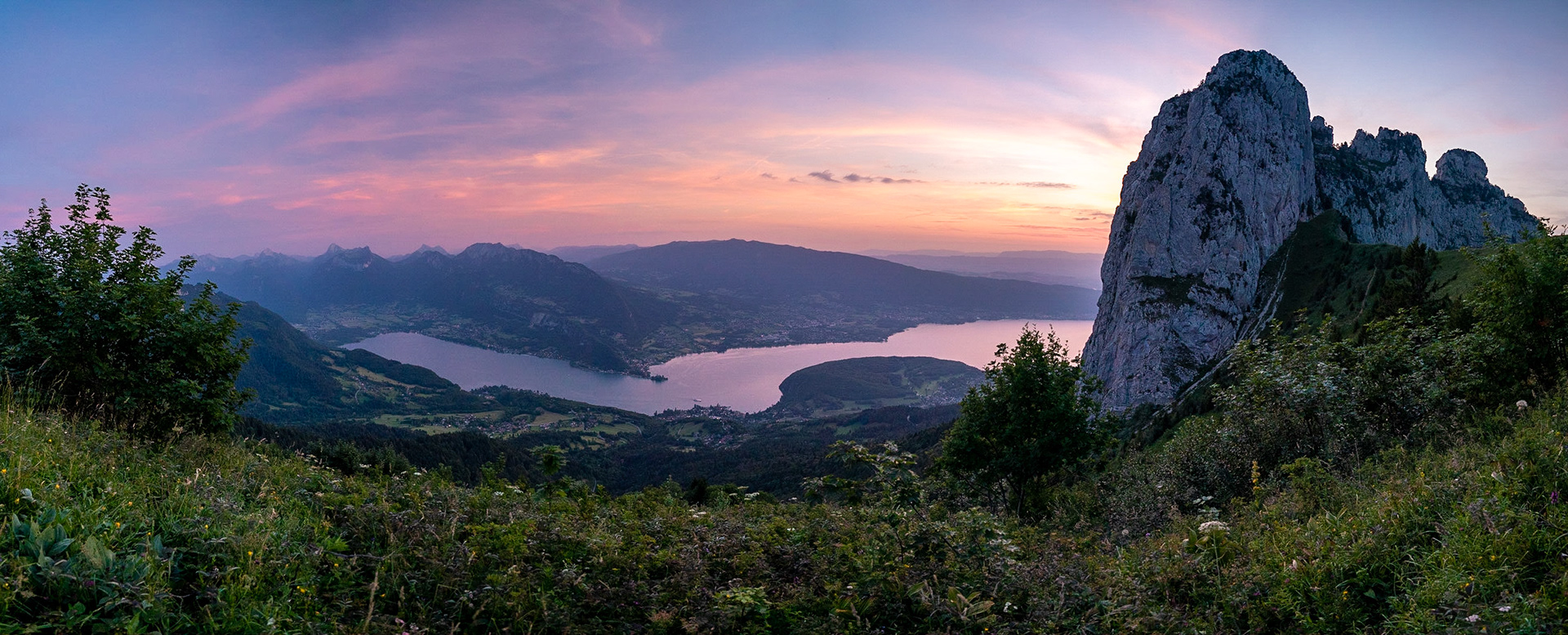 Col des Frêtes, Lac d'Annecy