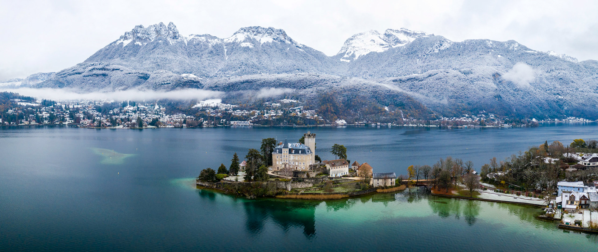 Lac d'Annecy Hiver