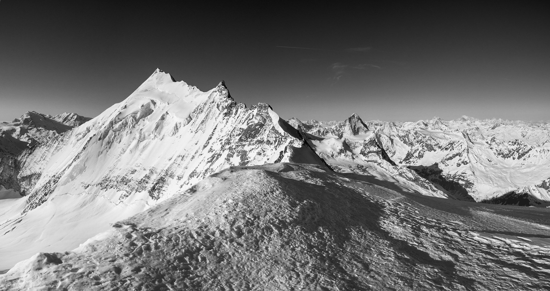 Weisshorn depuis le Bishorn