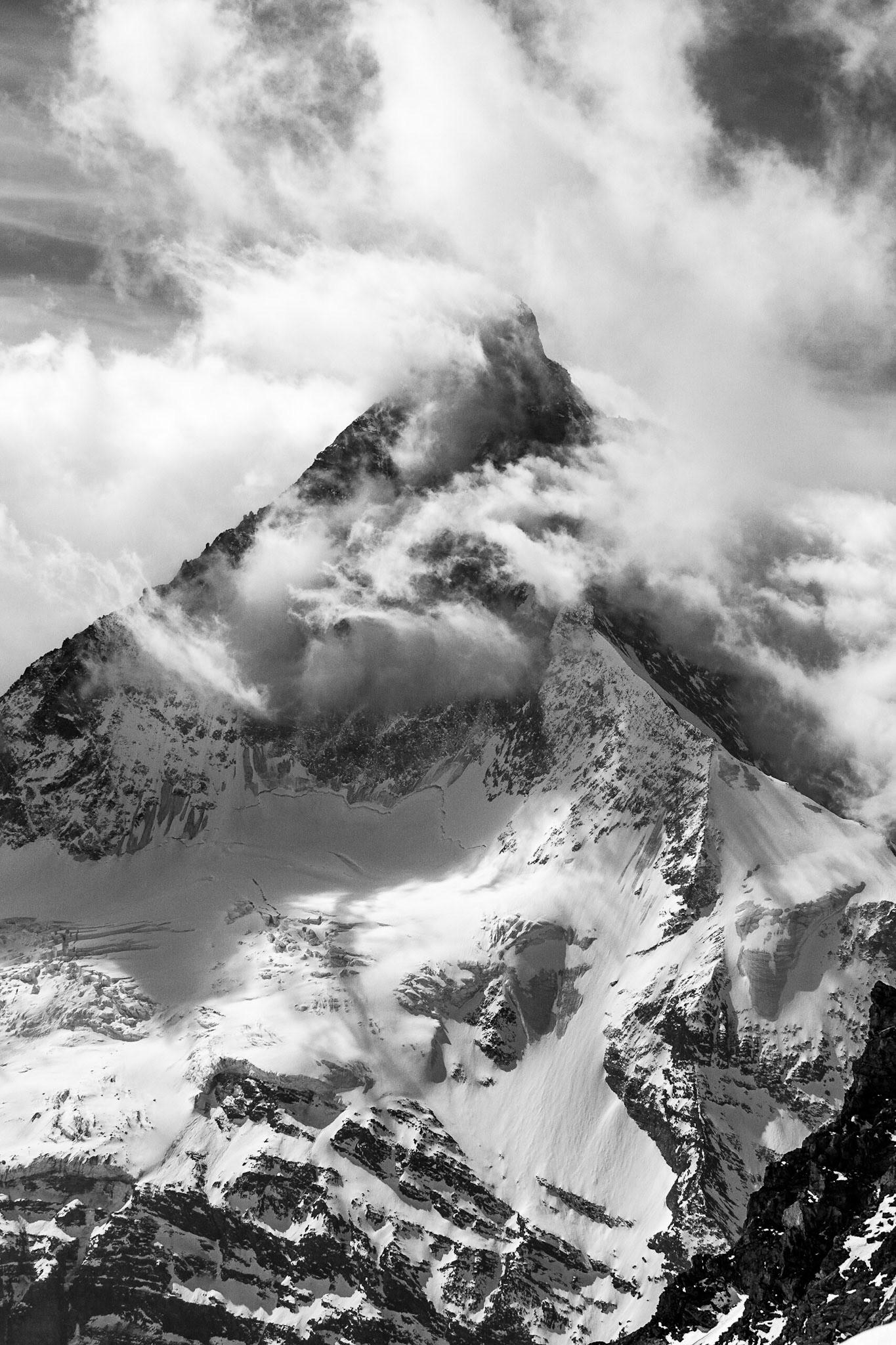Fin de la Haute Route Impériale en ski de randonnée
