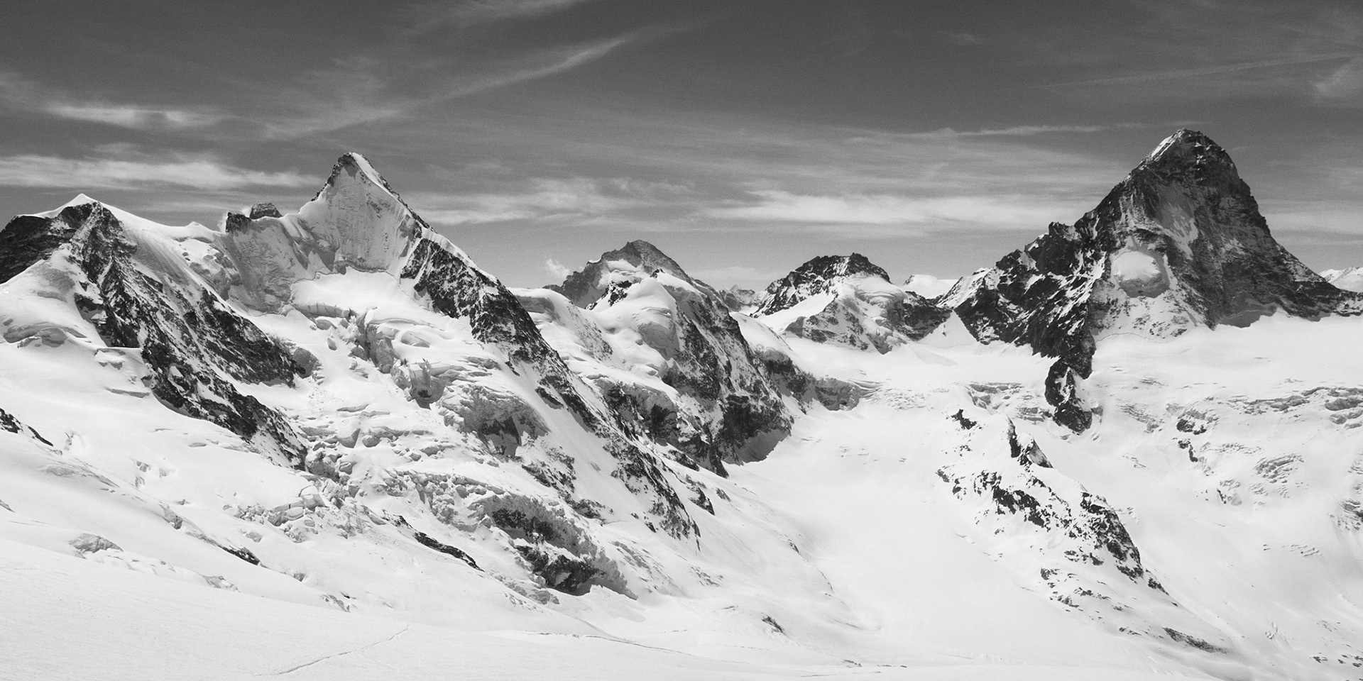 Obergabelhorn &amp; Dent Blanche
