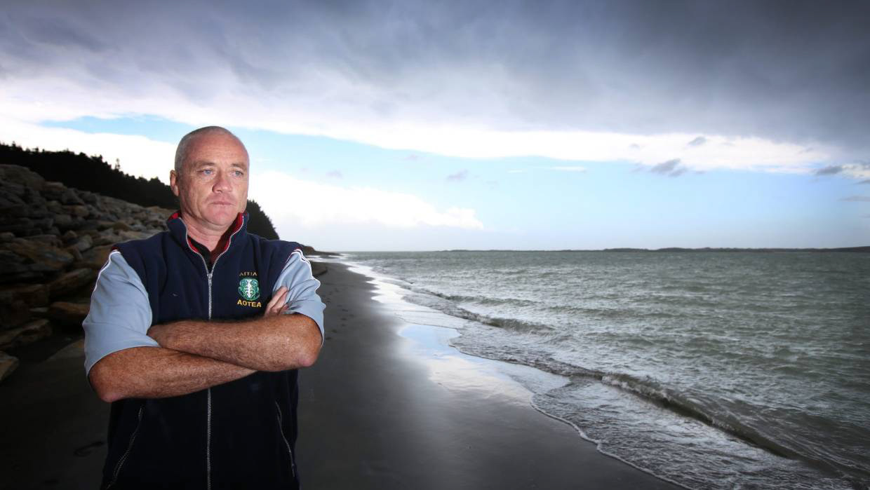 Davis Apiti has serious concerns about the the Maui's dolphin. Photo: KELLY HODEL / FAIRFAX NZ