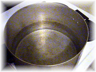 Do not overfill the pot with water
