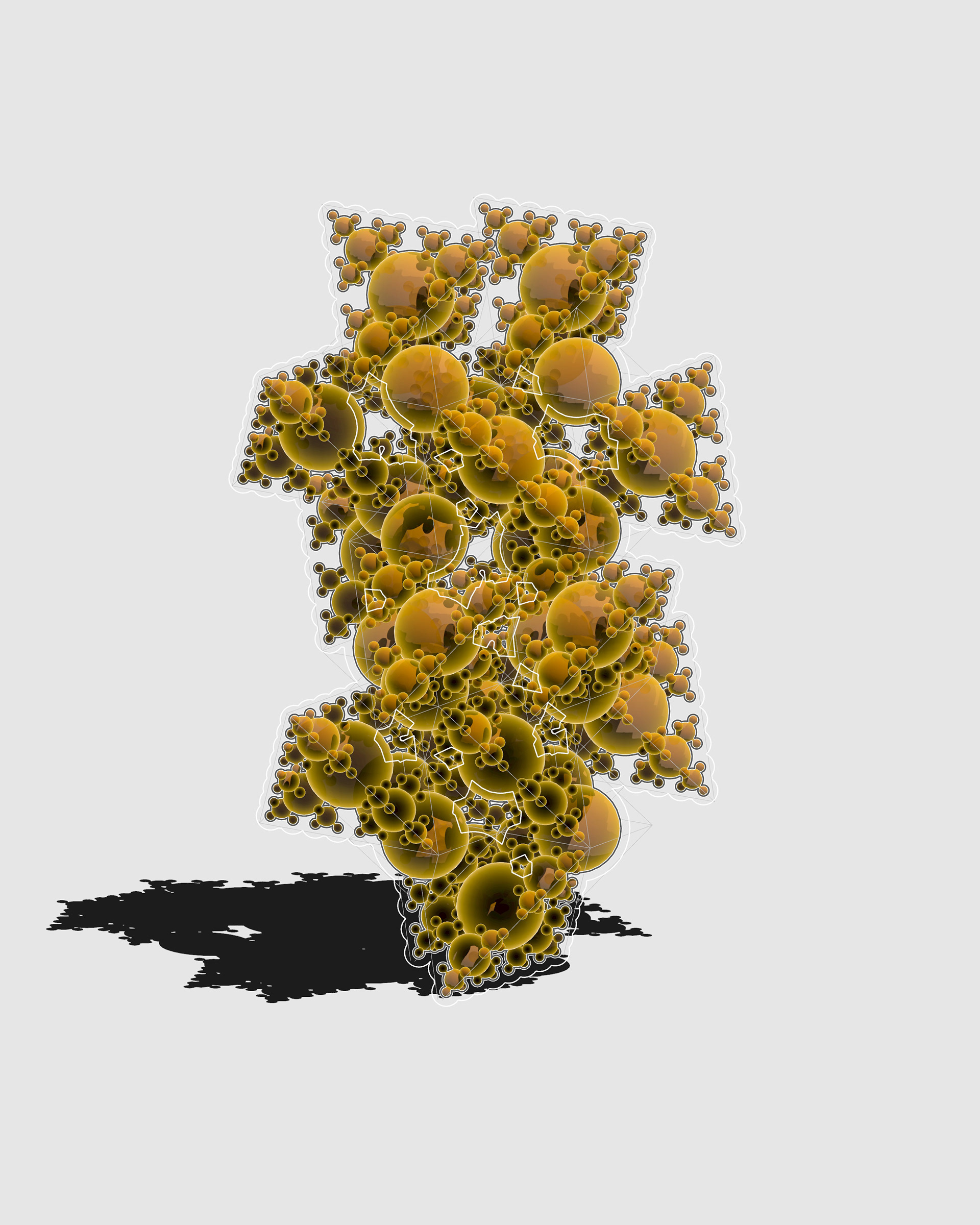 Define spheres from octahedron
