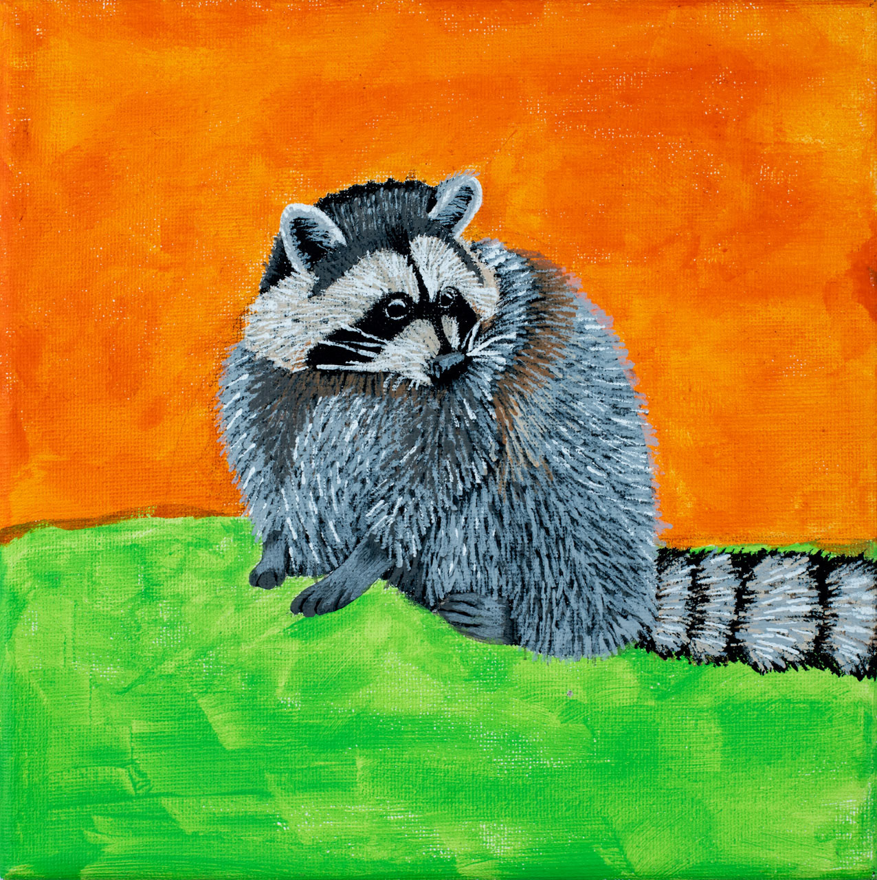 Trashboi, 2024, Acrylic on Canvas