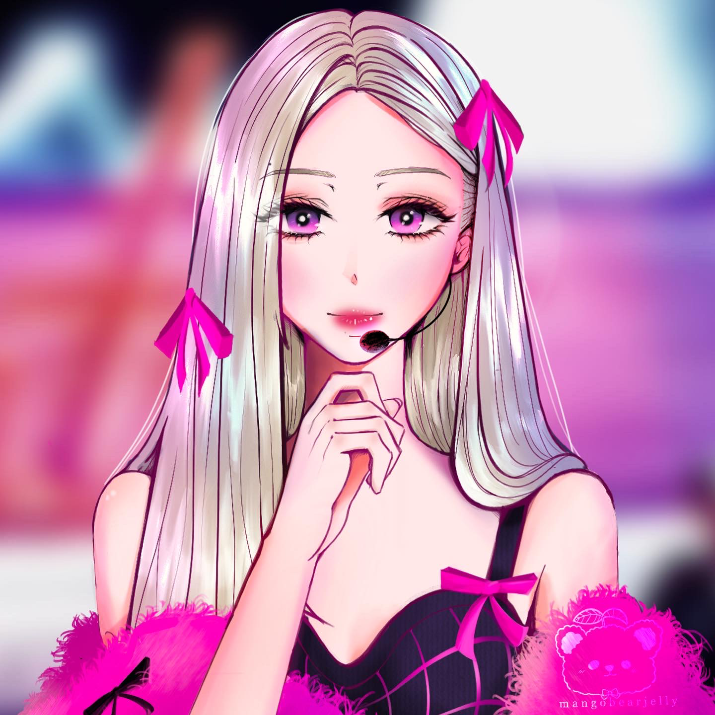 Fanart illustration for Rosé (Blackpink) - closer look!