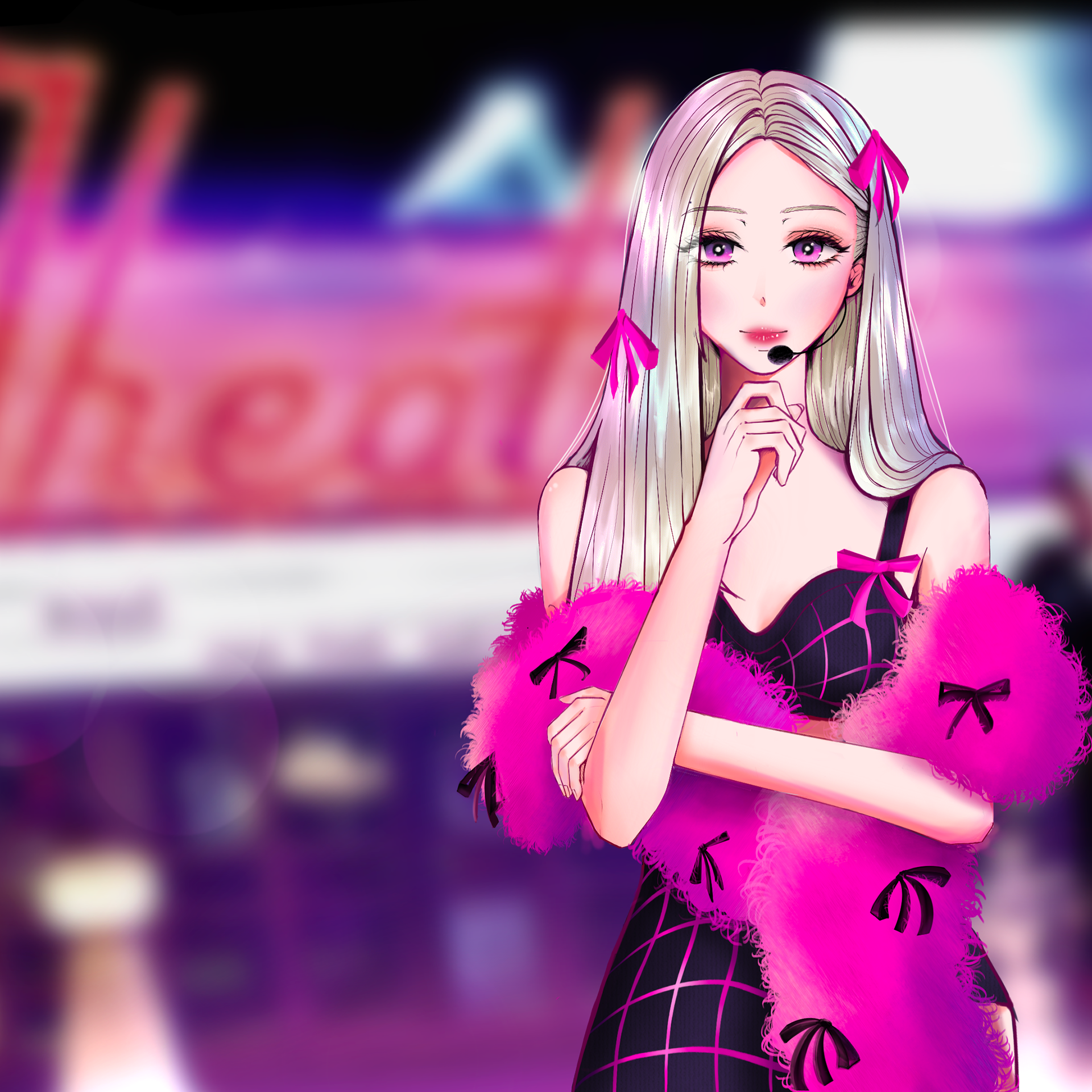 Fanart illustration for Rosé (Blackpink)