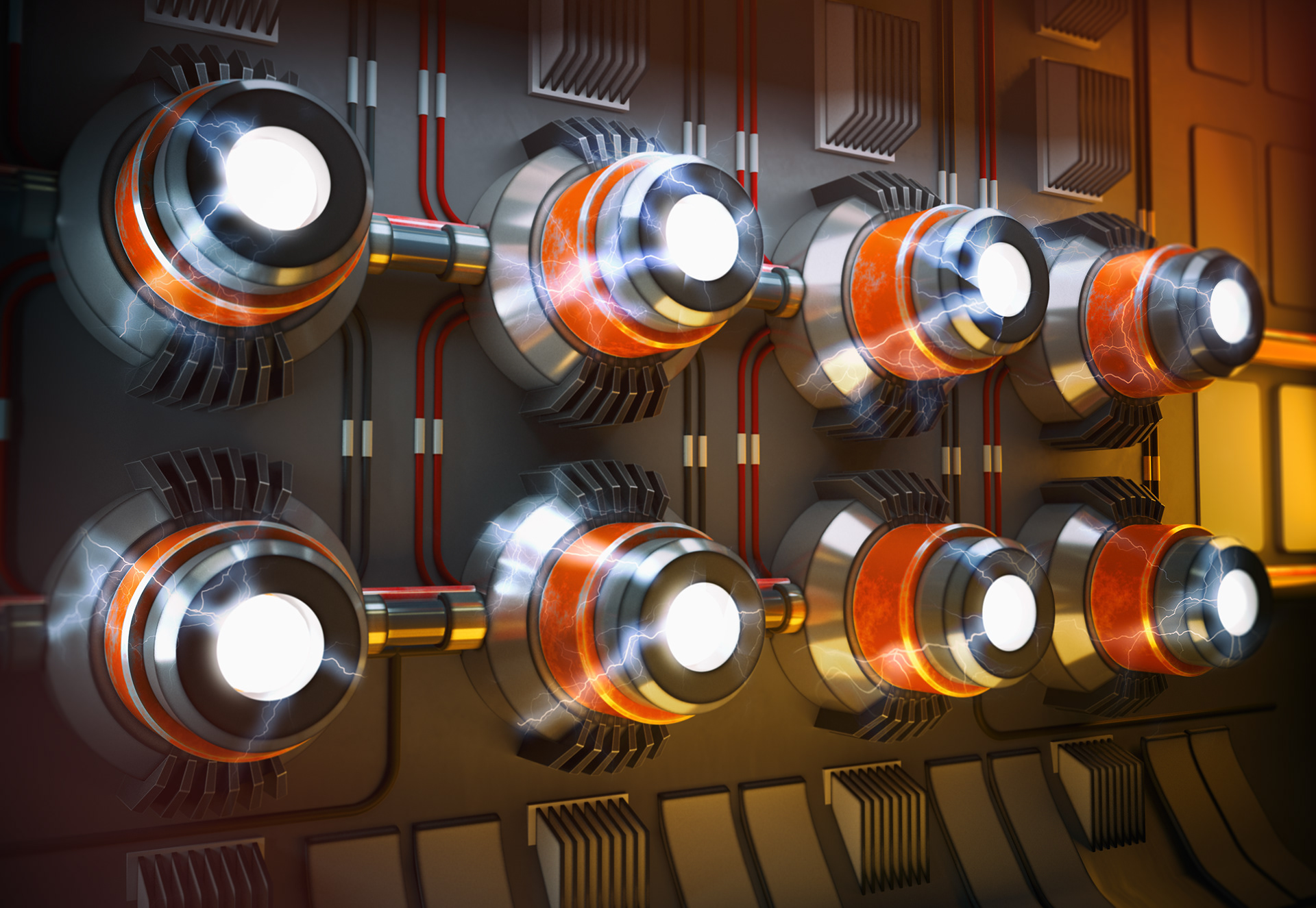   Highspace Displacement Capacitors 