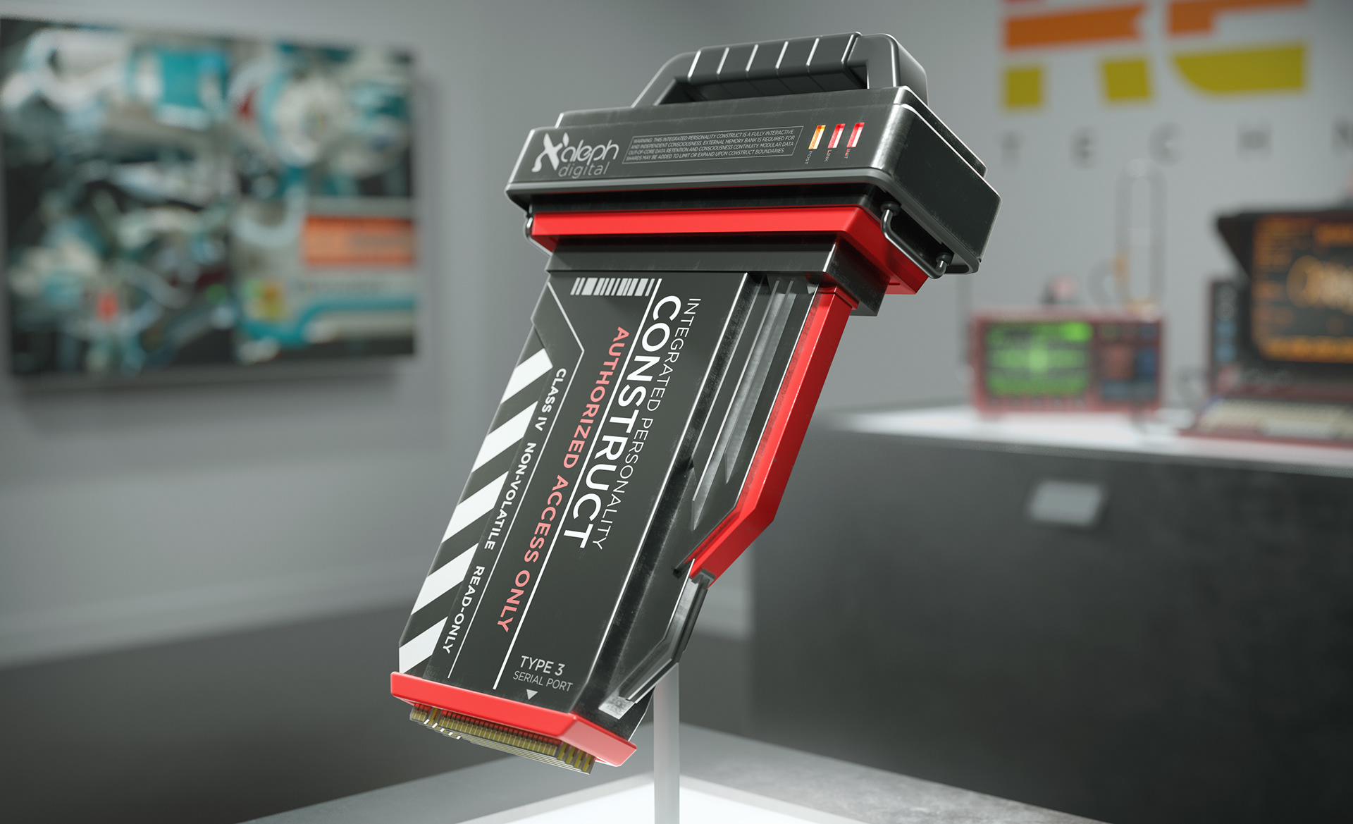 The Personality Construct interface cartridge.