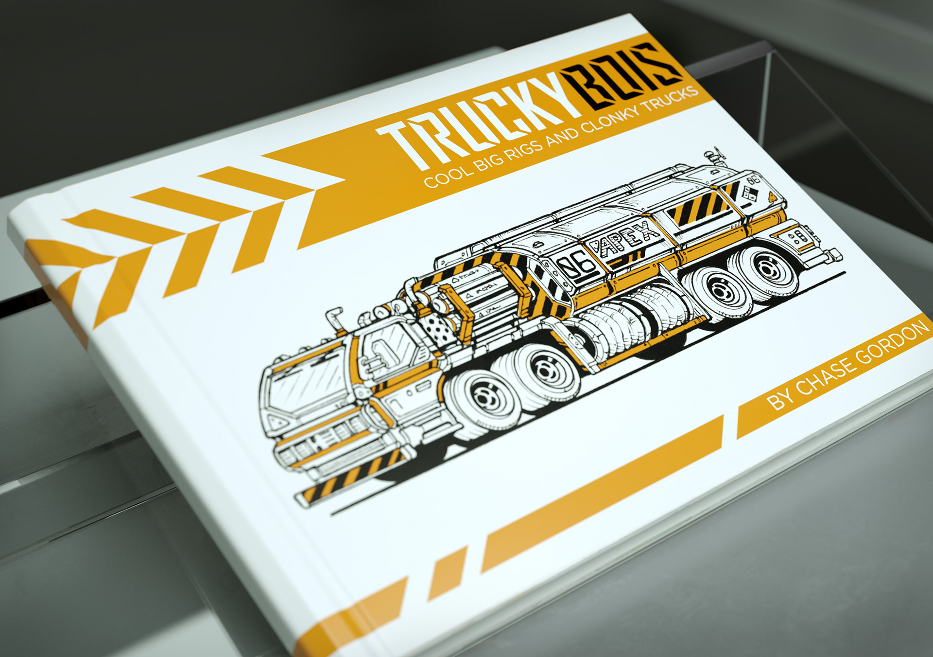 And another book concept all about trucks!