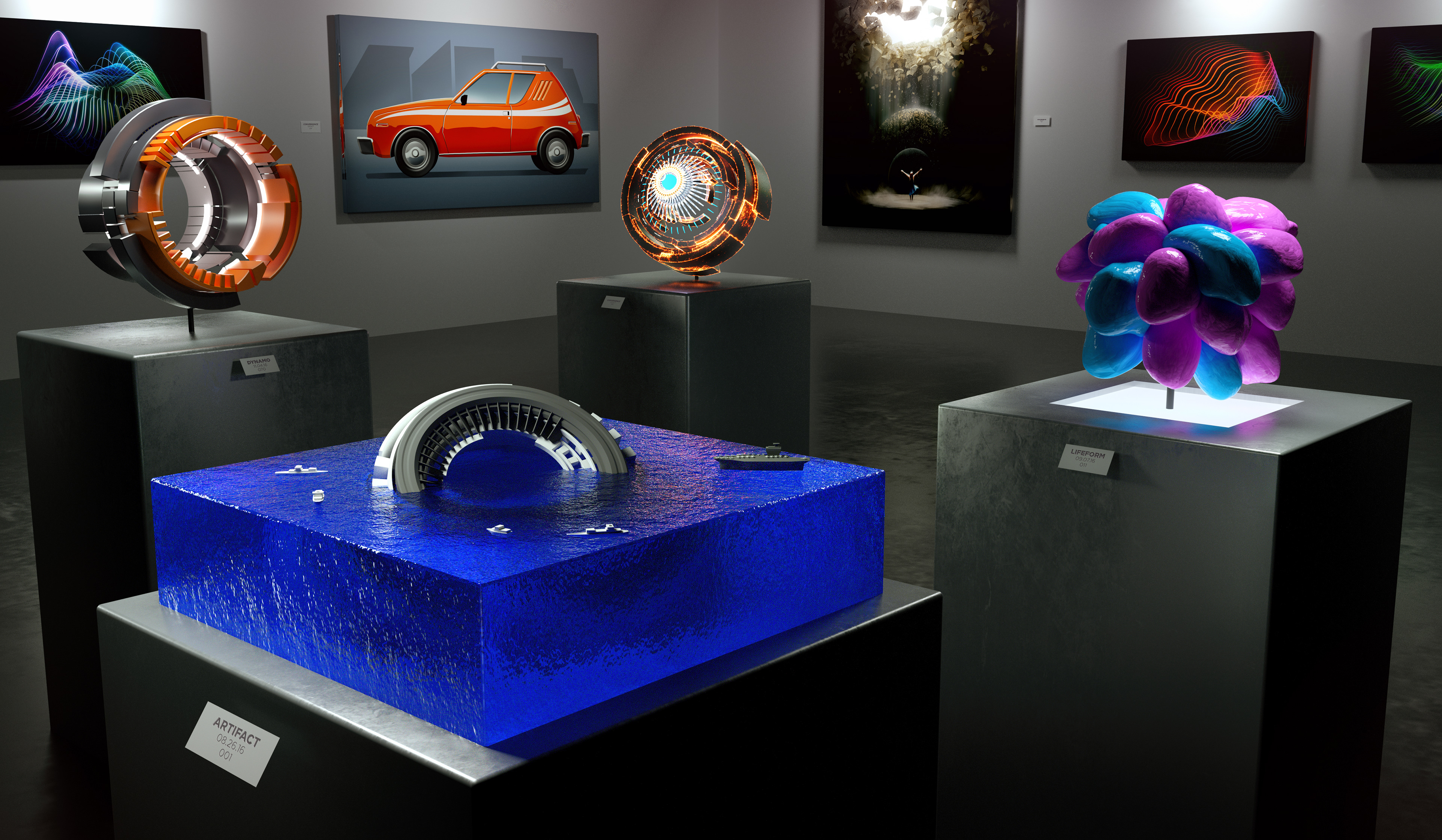 My first gallery render piece, from way back in 2018.