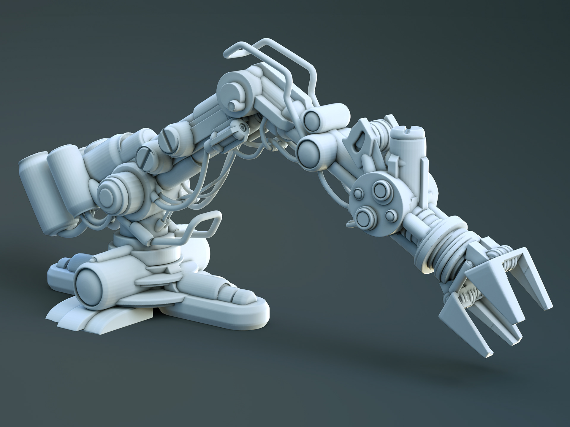 I started the project with this VR sculpt.