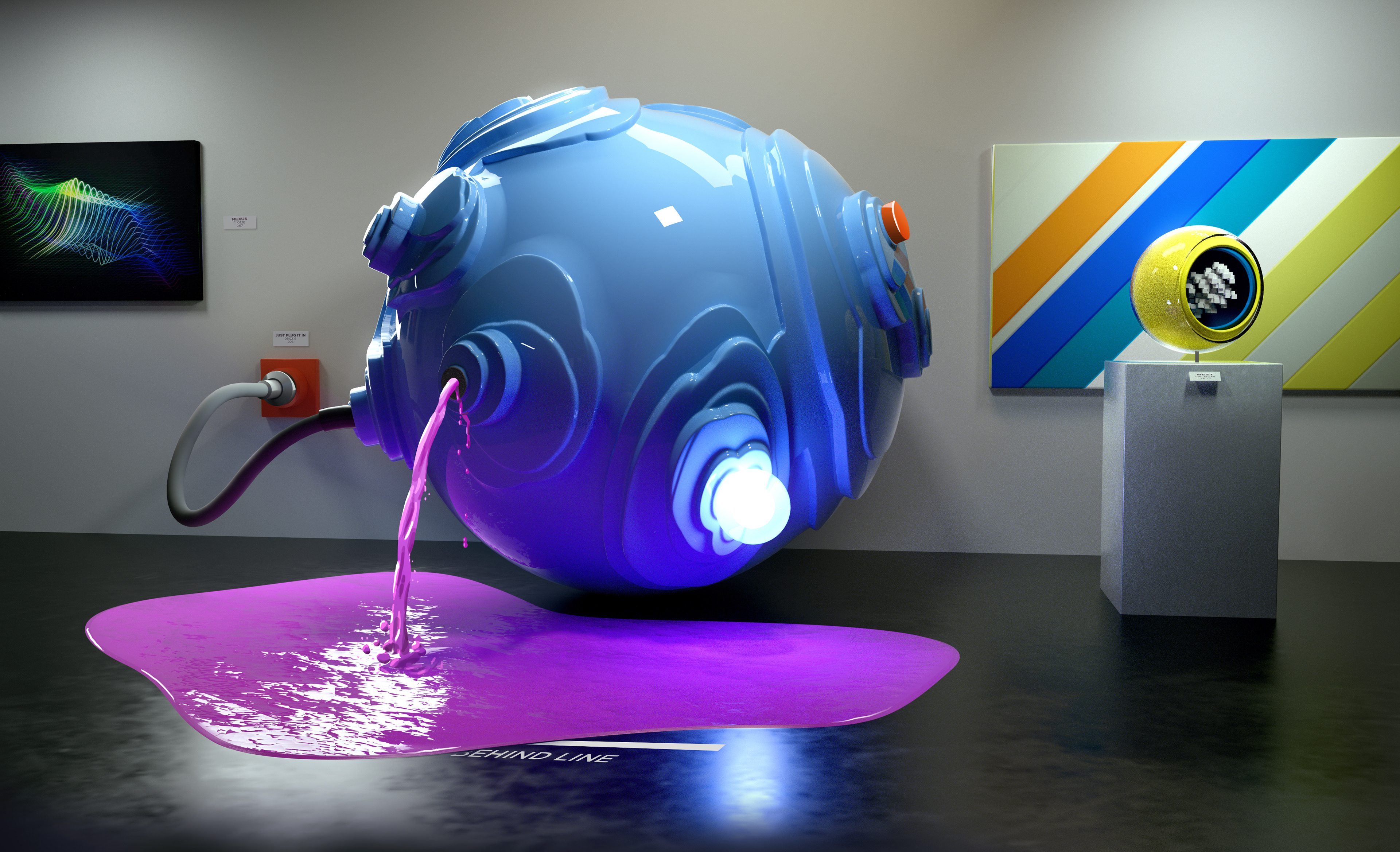 Another view of my 2018 gallery renders.