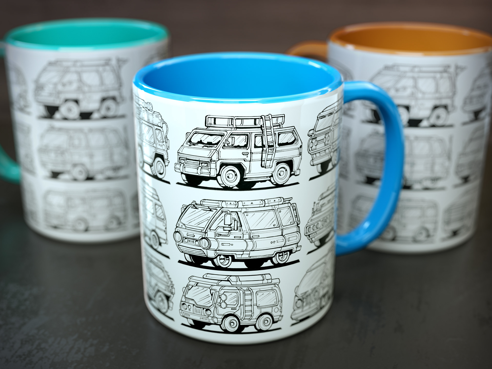 Trucks Mugs