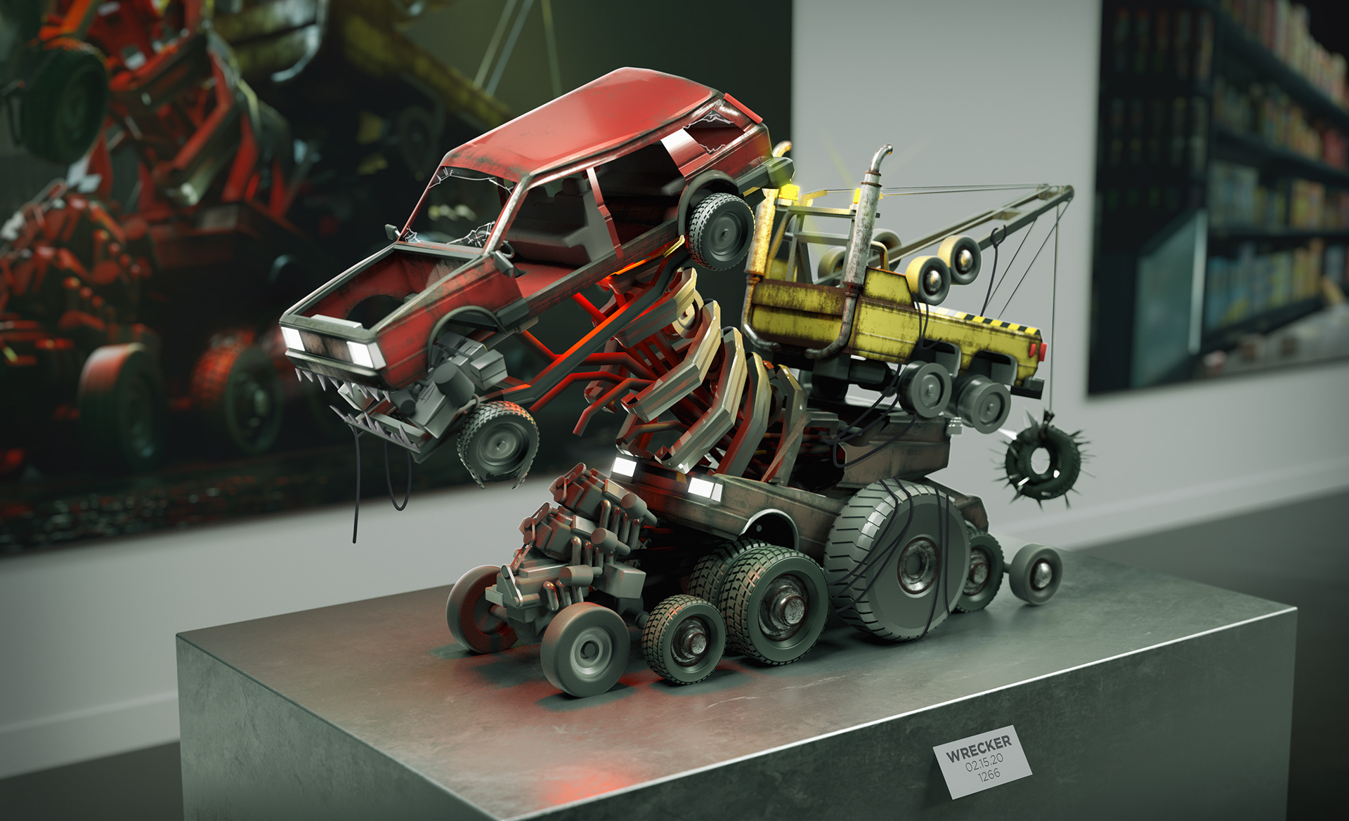 The Wrecker Golem.