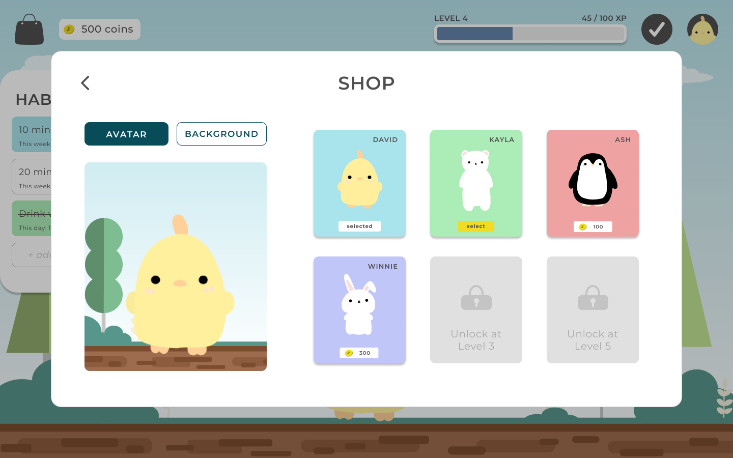 Shop - Background