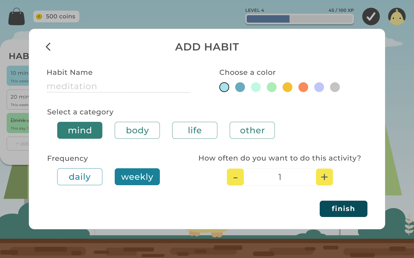 Add Habit