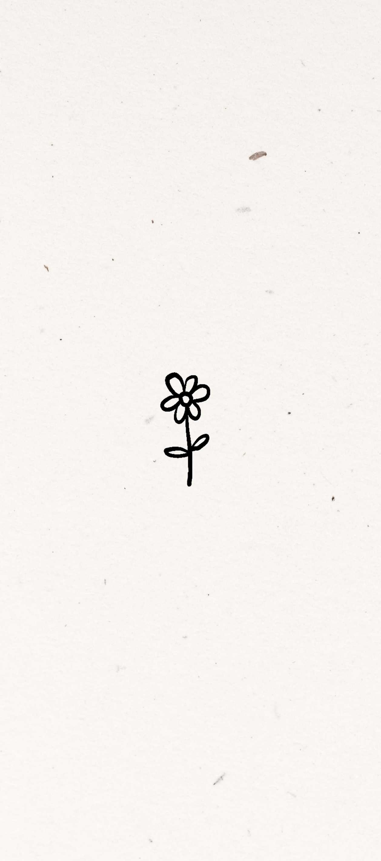 Doodle-style flower