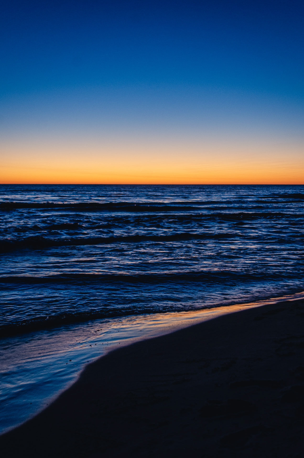 Sunset at Lake Michigan - Shelby, MI - Sep 23.
