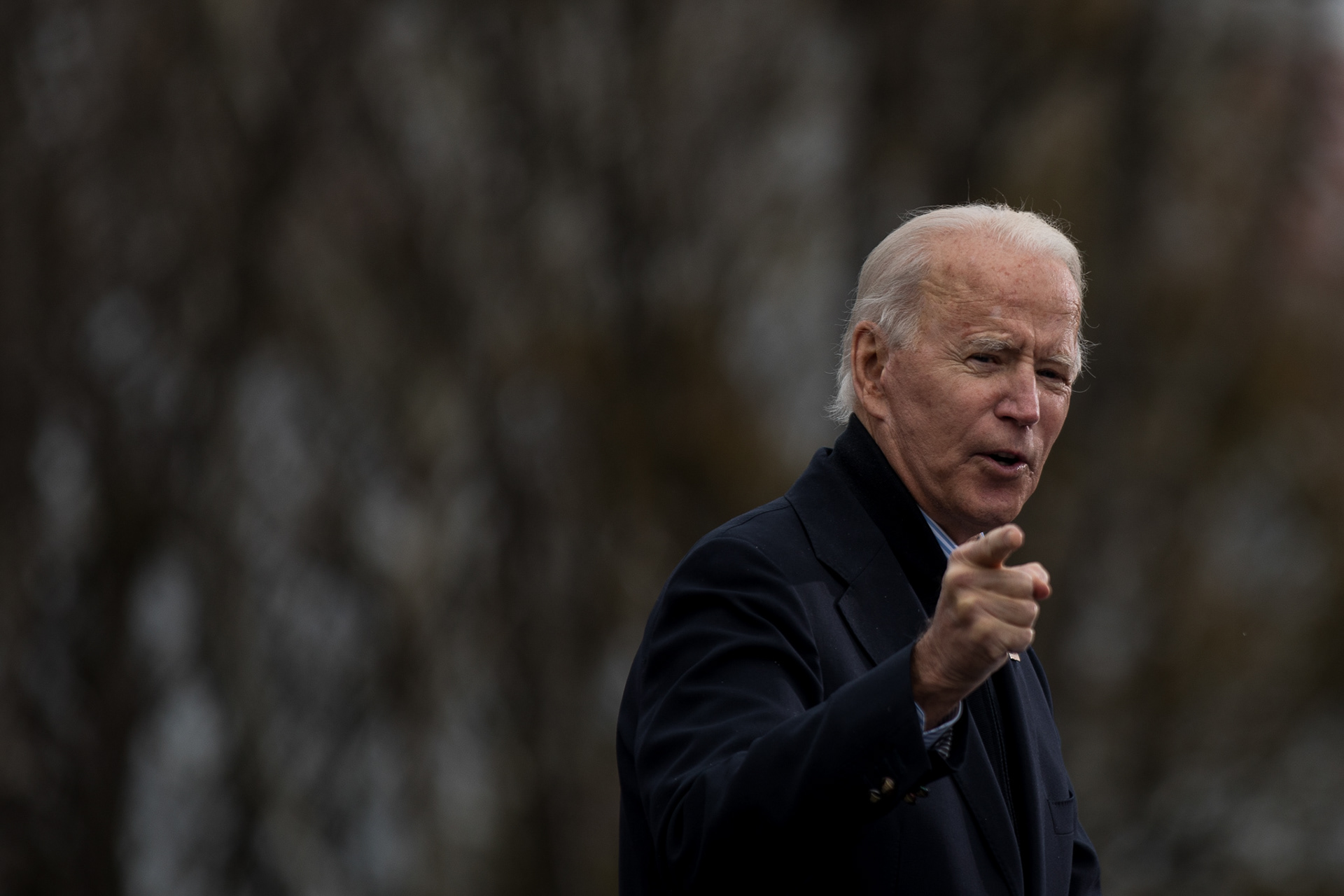 President Joe Biden gives a speech in Atlanta following his victory over former President Donald Trump.