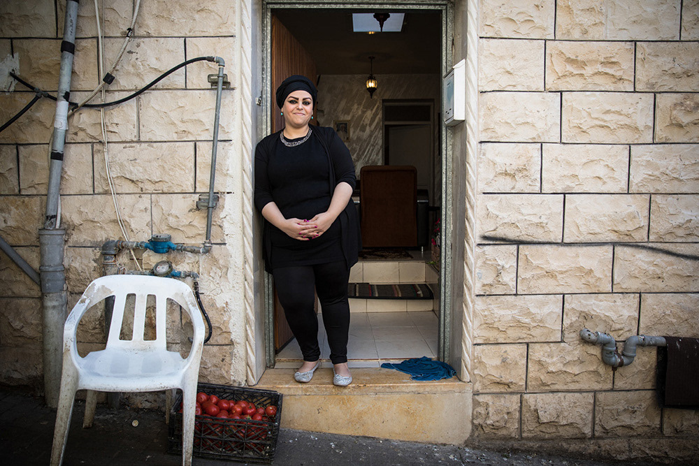 Fatme lives in a city unlike any other in Israel. Haifa, the third largest city, is home to both Jews and Arabs, sharing the society between the two cultures. Although only 10 percent of the population is Arab, Fatme feels safe in her home, directly behind the market stall that her husband bought for her for her birthday. “It’s a special place,” she said. “It feels like a village within a city.”