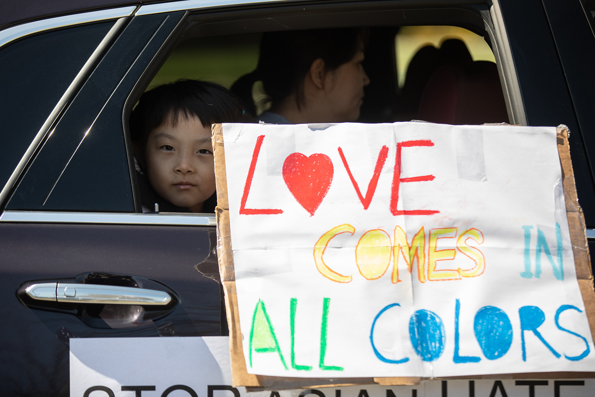 Georgia's Asian American and Pacific Islander community gather at the Georgia State Capitol to mourn the victims of the Atlanta shooting and protest racism against the community.