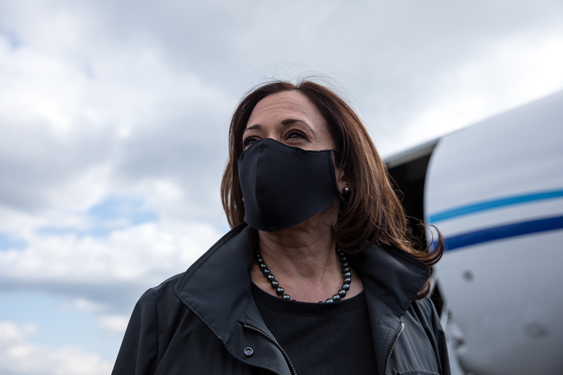 Vice Presidential Nominee Kamala Harris lands in Georgia just days before the general election to rally voters in Atlanta's suburbs.