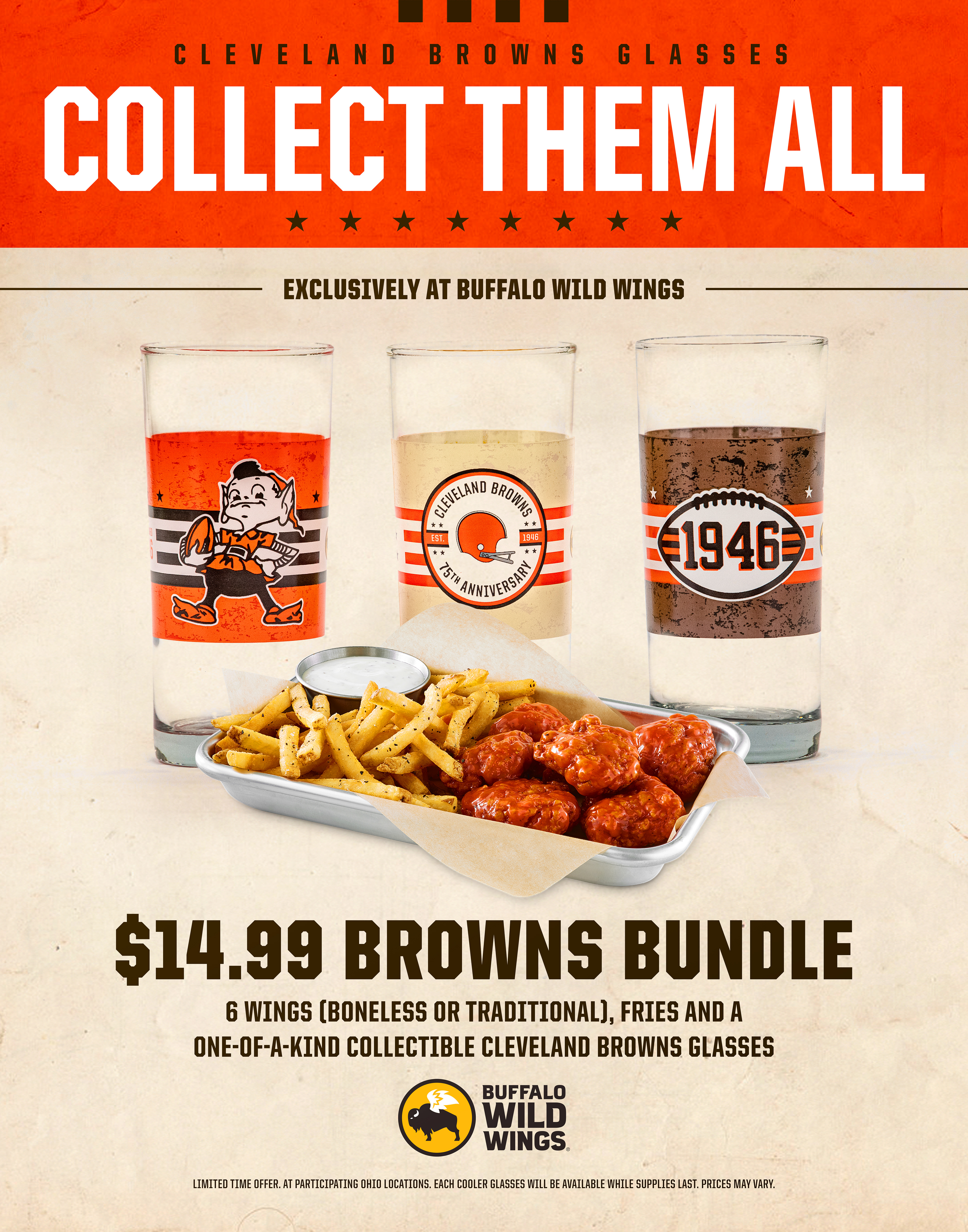 BWW Collectible Glasses Ad