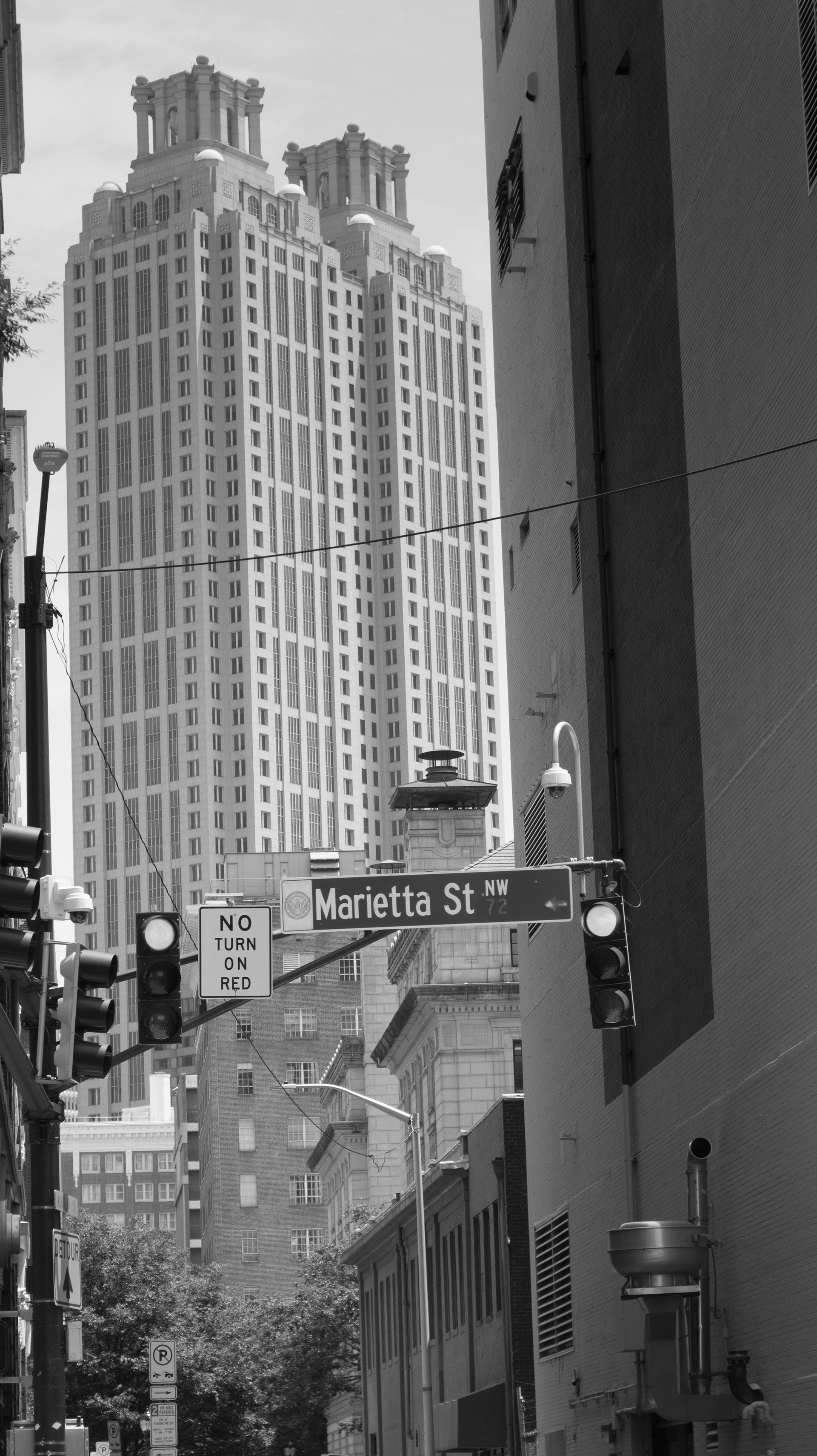 Holding up the weight of the city