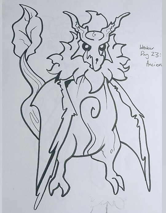 Spring drawing I made for Inktober 2019