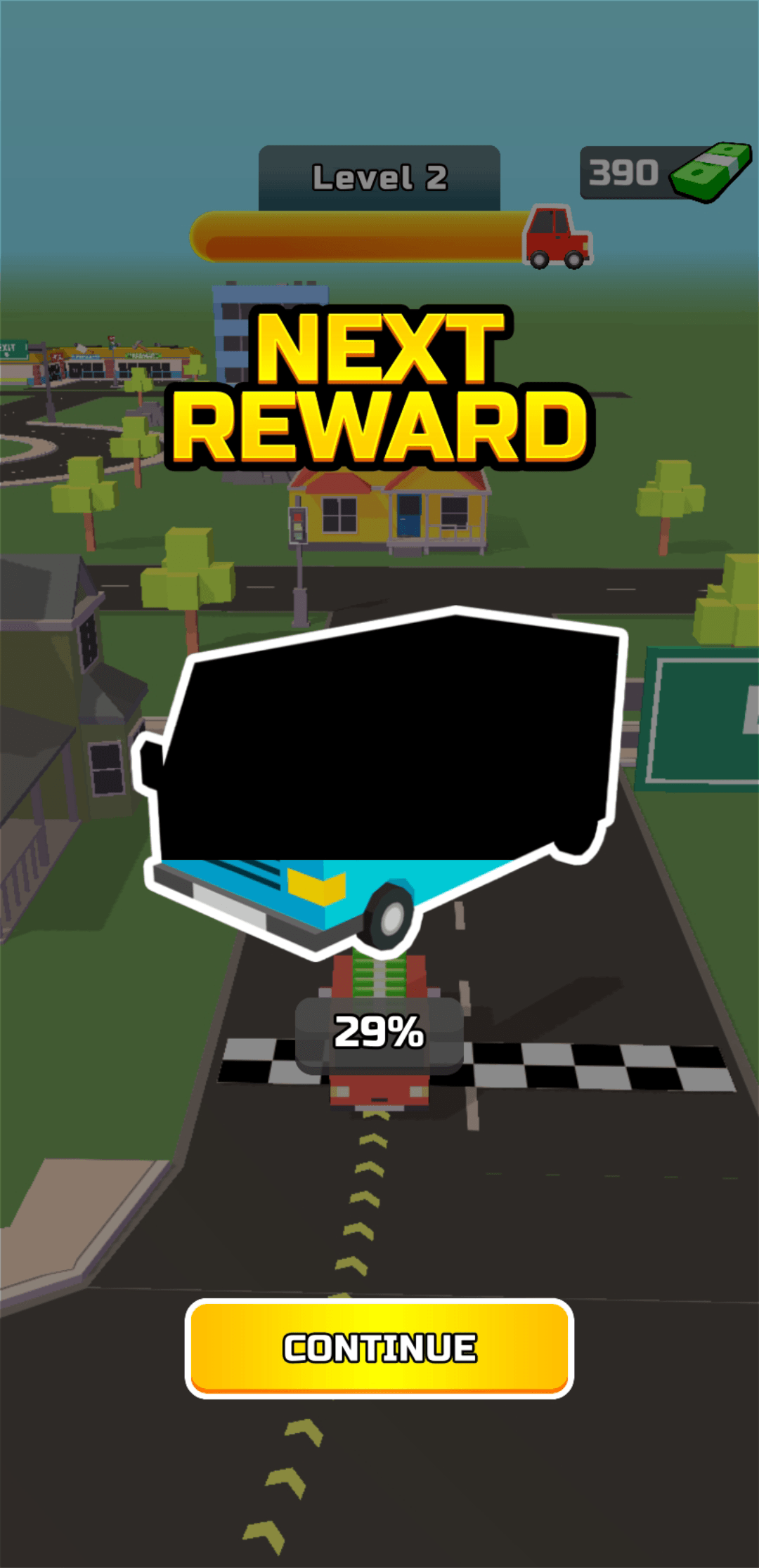 Reward Screen