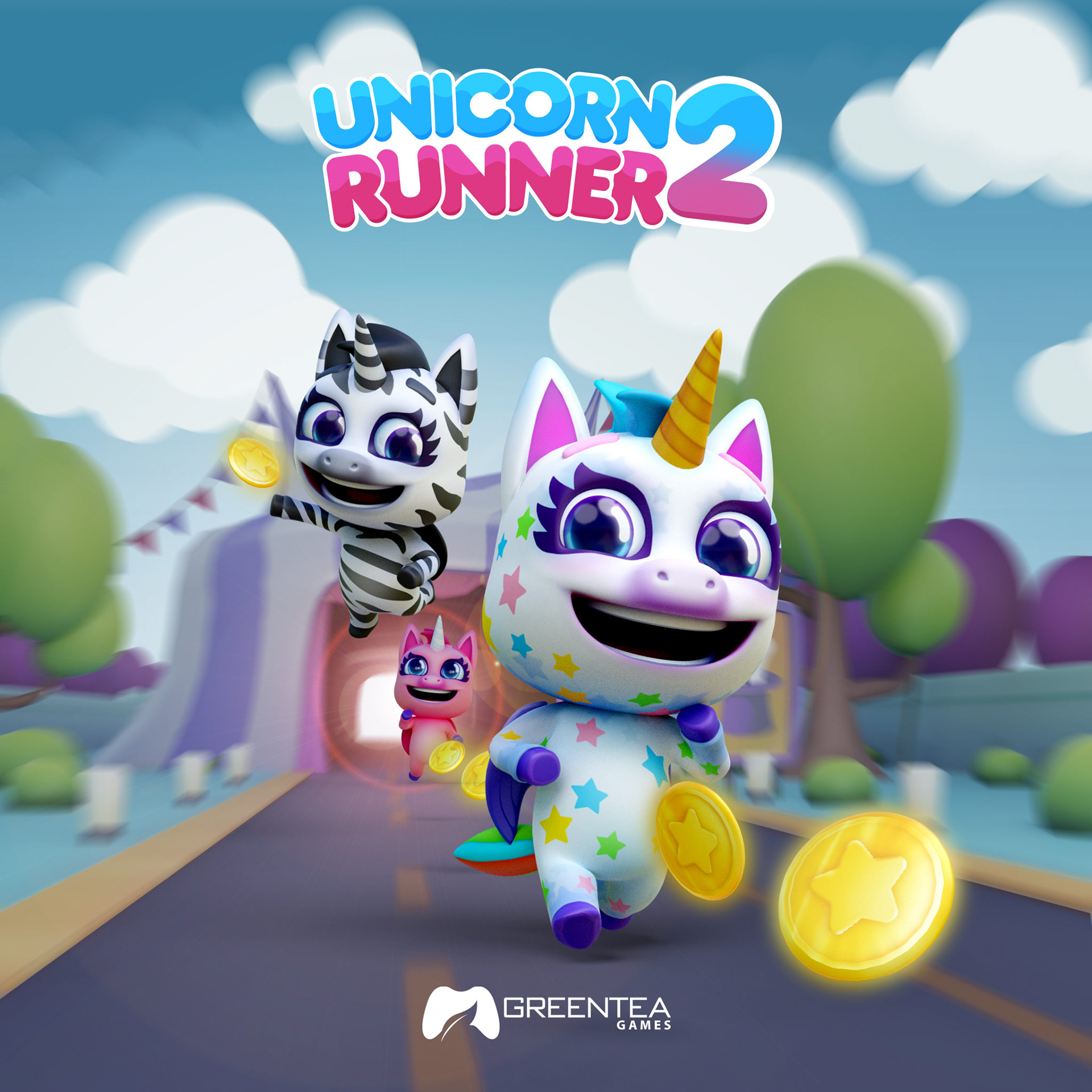 Unicorn Runner 2 Splash Screen