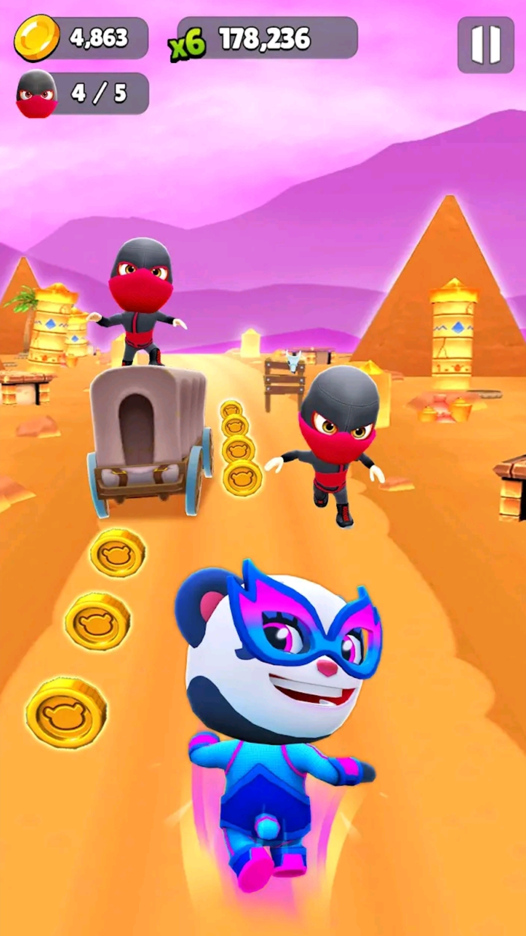 Panda Panda Hero Run Screenshot 3