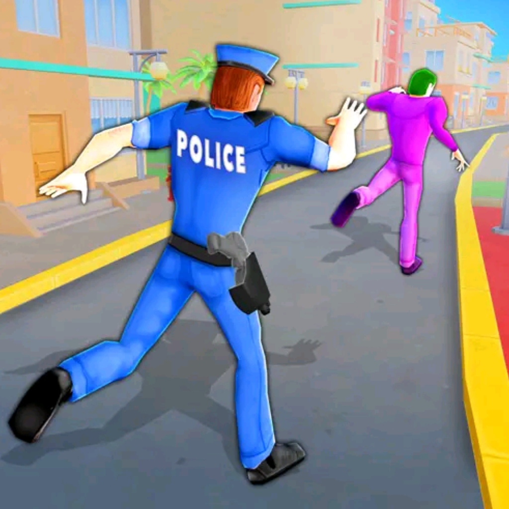 Police Street Chase Icon