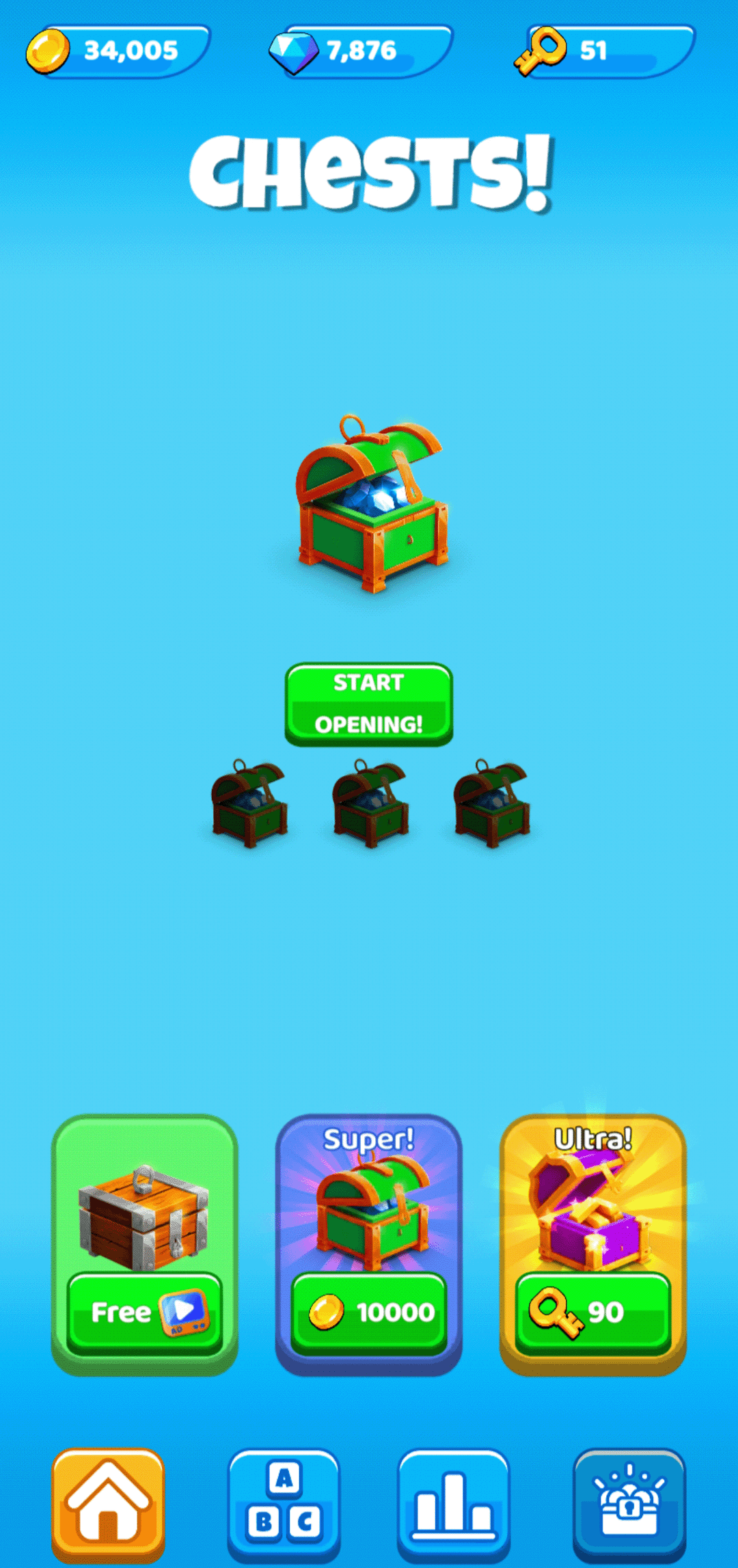 Chest Menu