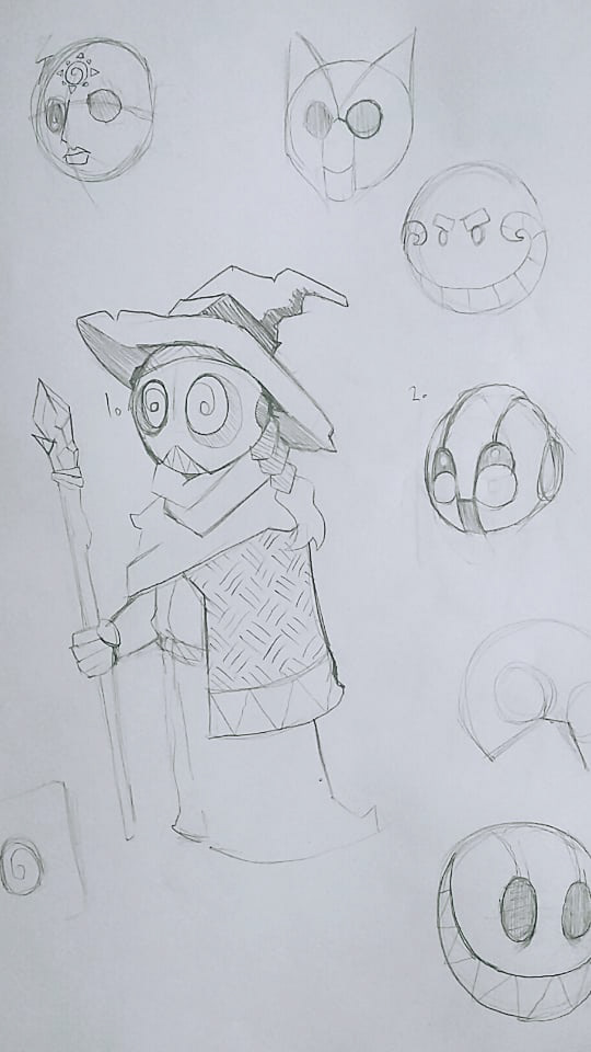 Early Dawn concept sketches