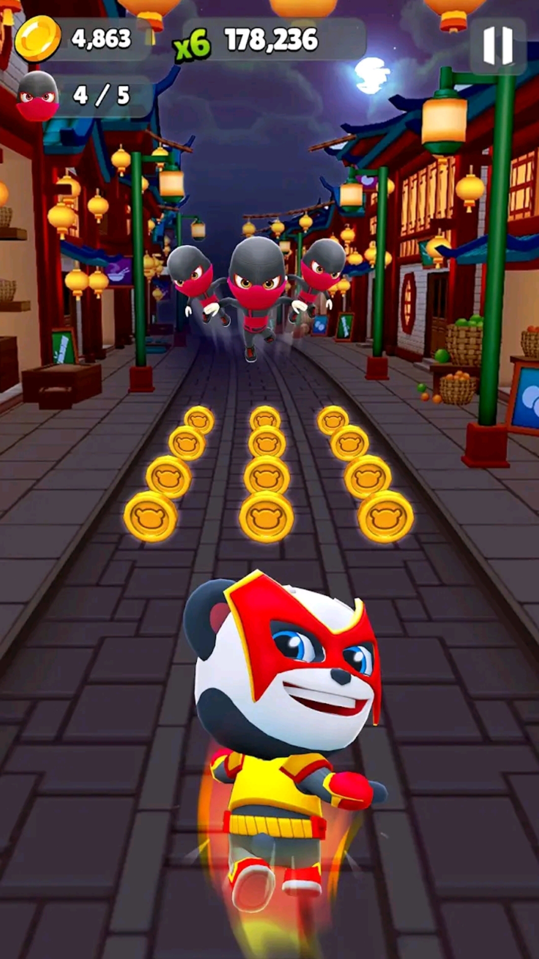 Panda Panda Hero Run Screenshot 1