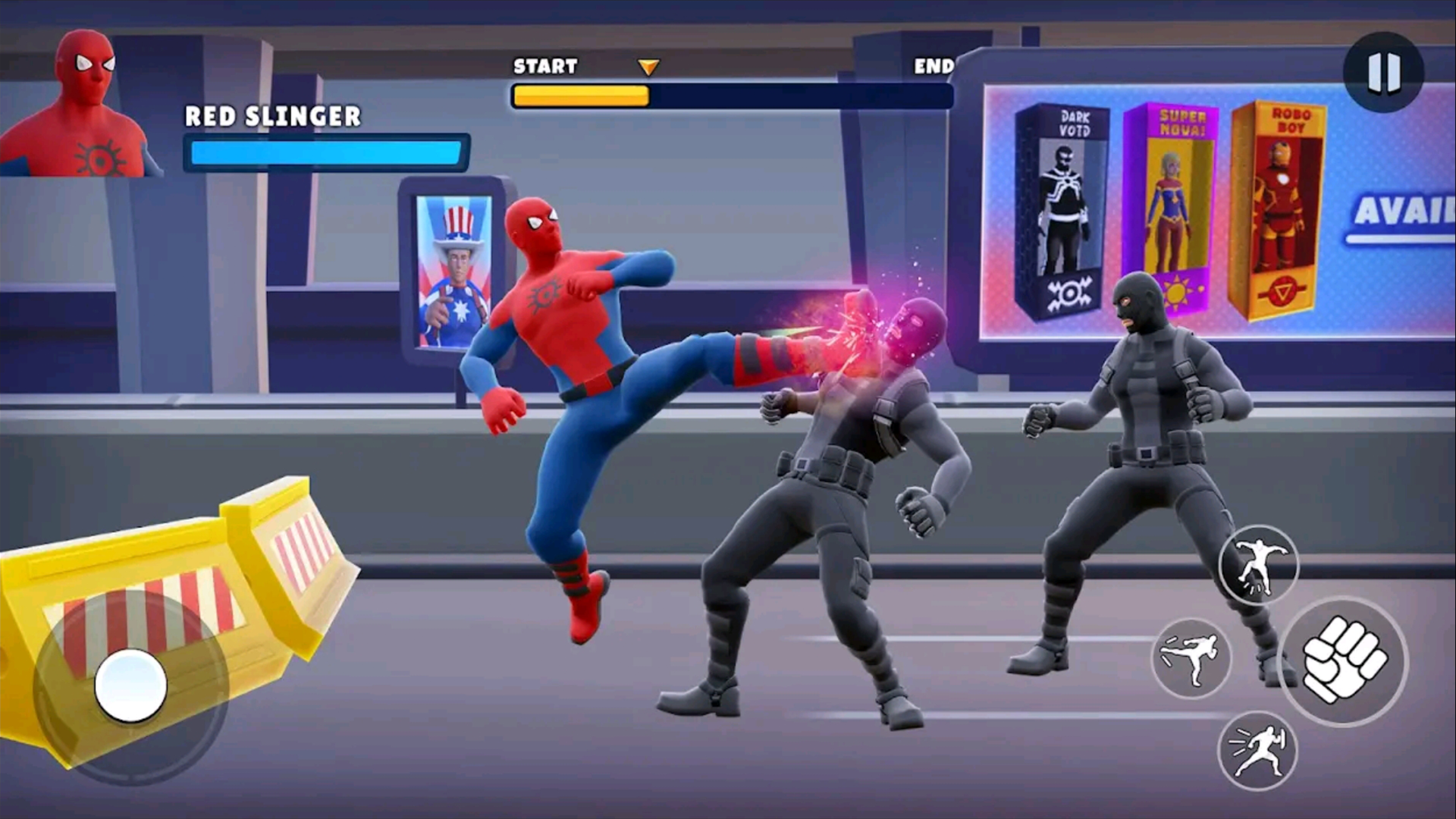 Superhero Fighting Street Screenshot 3