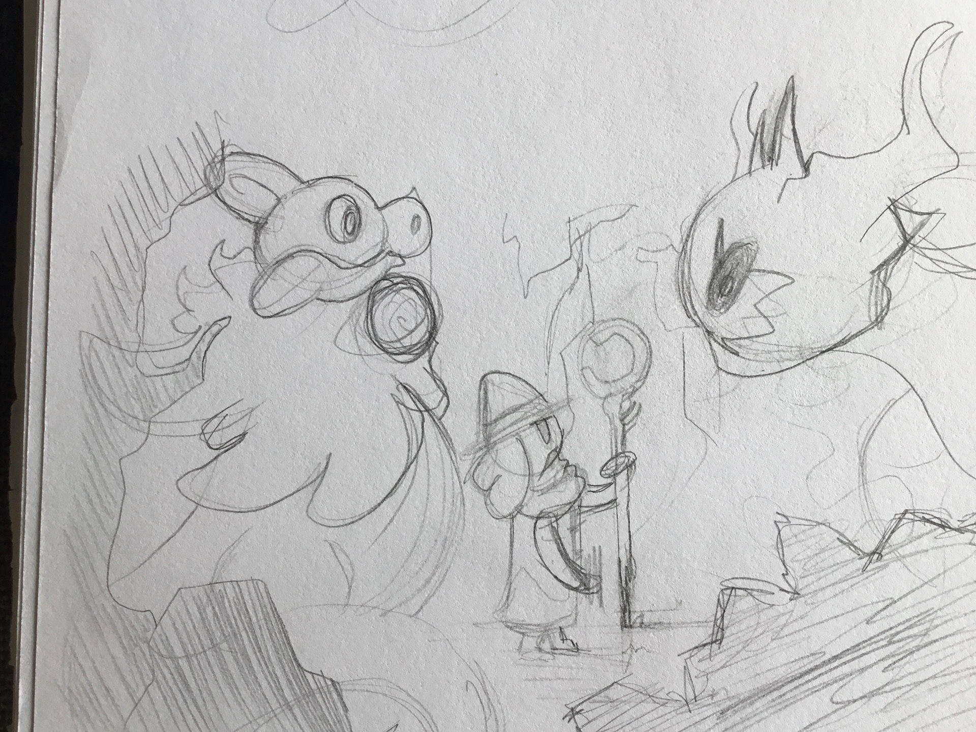 Further Autumn's forest sketches