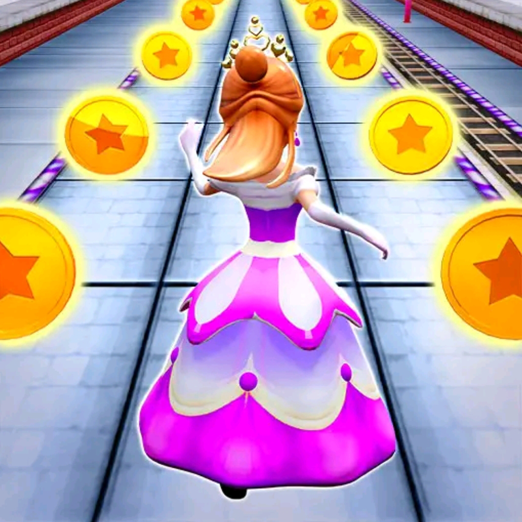 Princess Run Icon