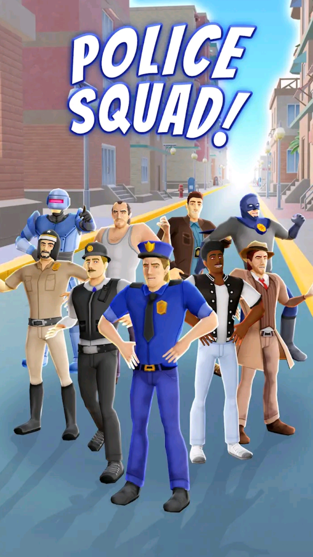 Police Chaser- Squad Line-up