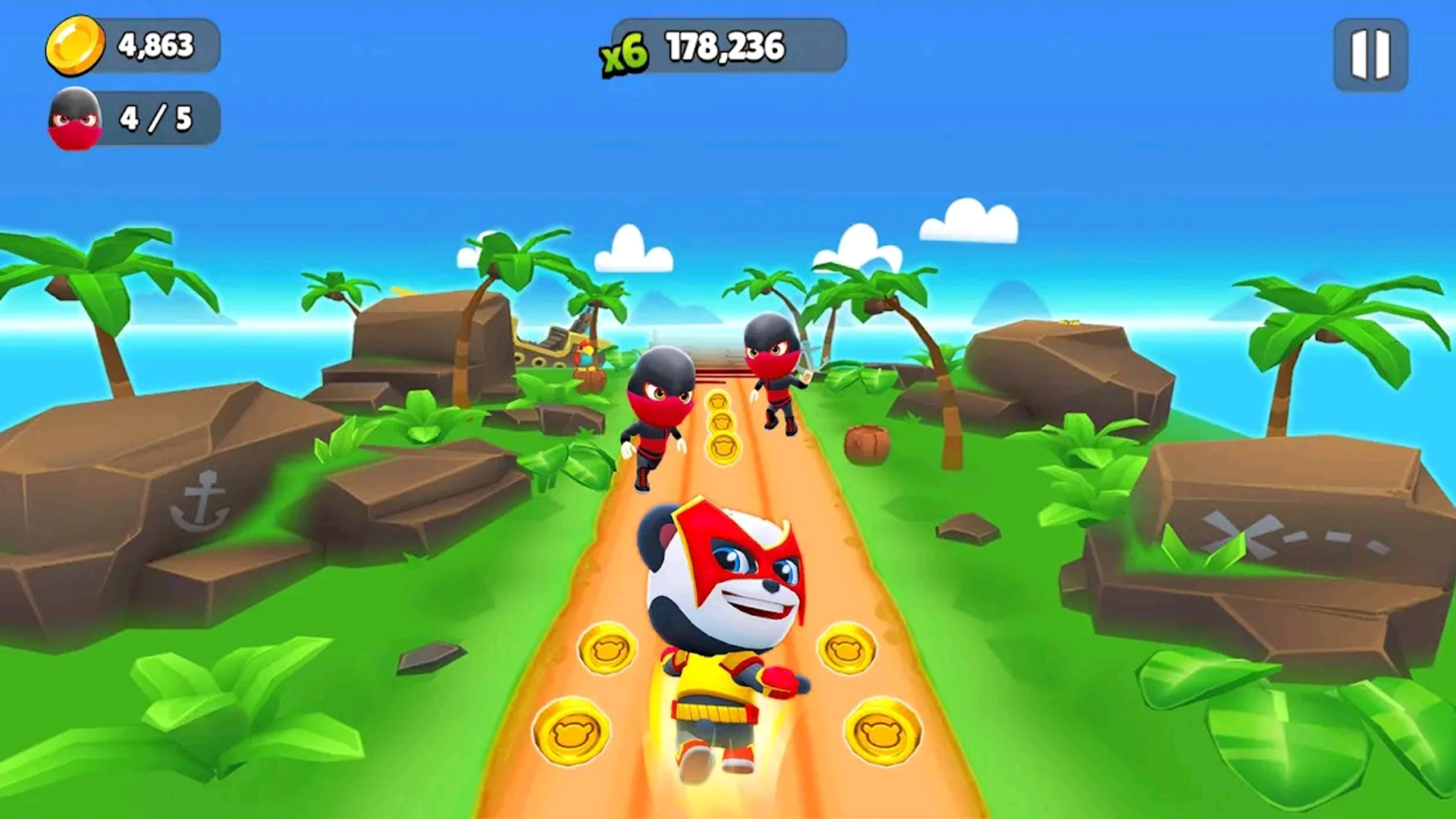 Panda Panda Hero Run Screenshot 3
