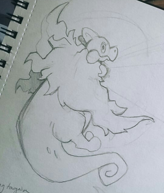A sketch of a less jagged Arcky design