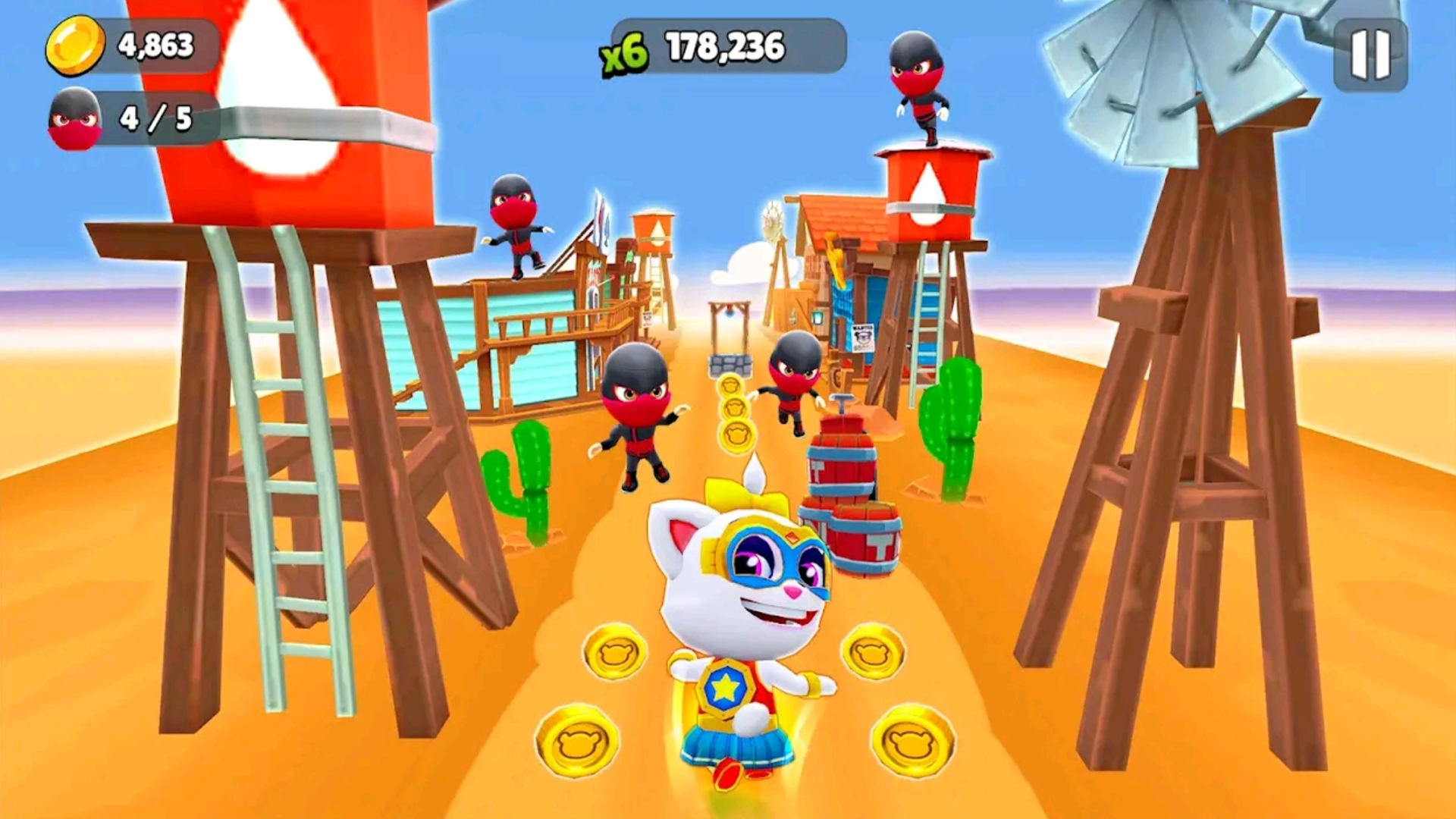Panda Panda Hero Run Screenshot 5