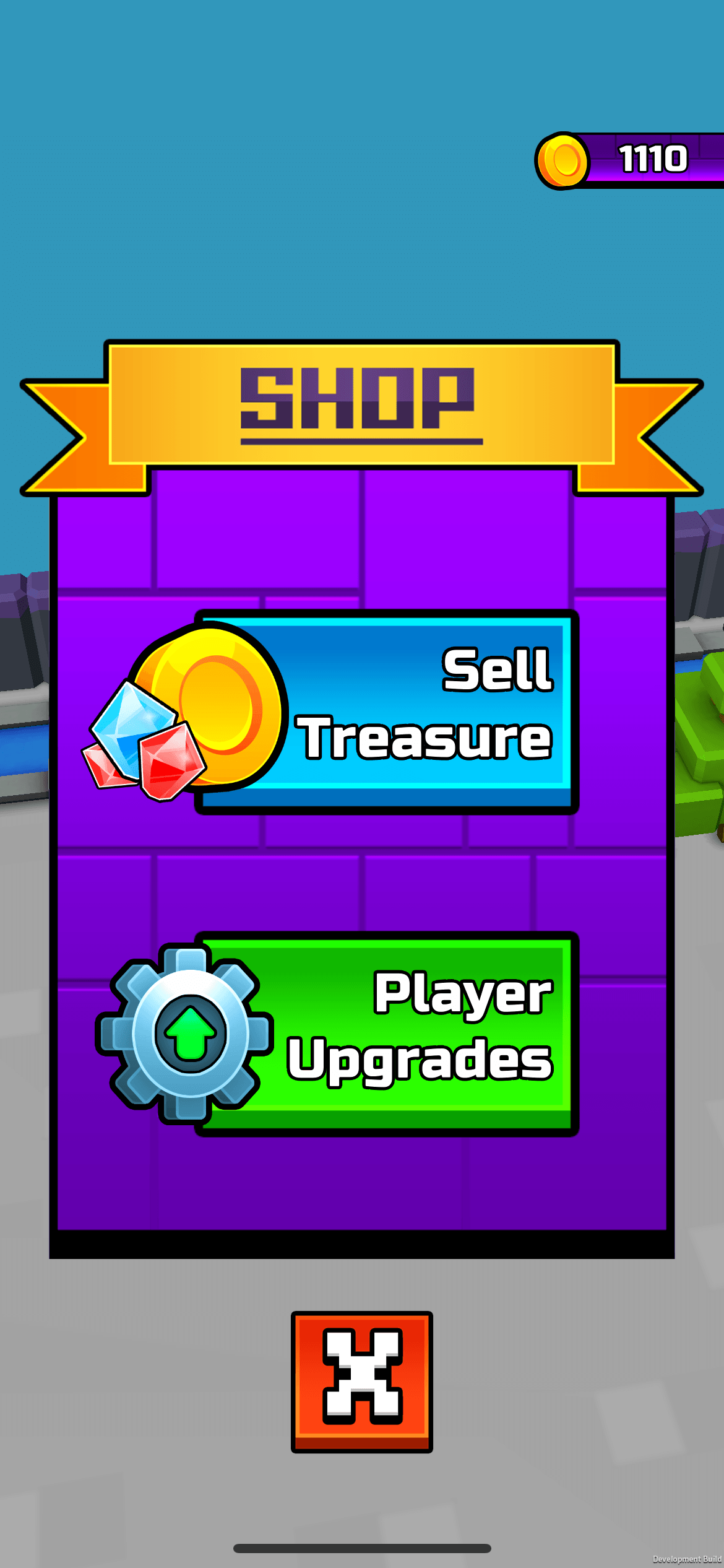 Shop Menu