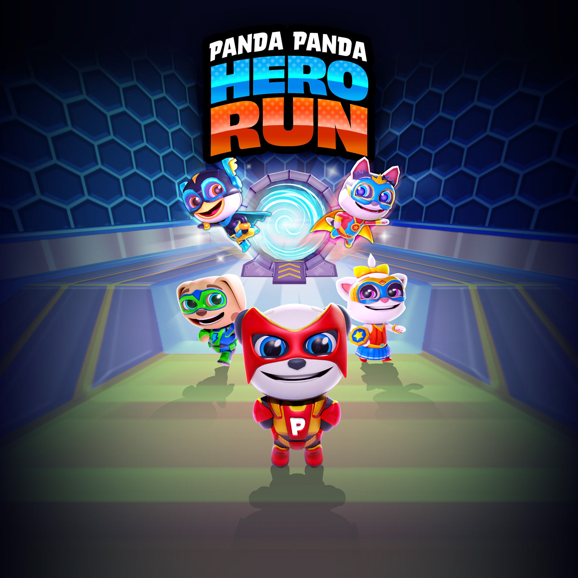 Panda Panda Hero Run Splash Screen