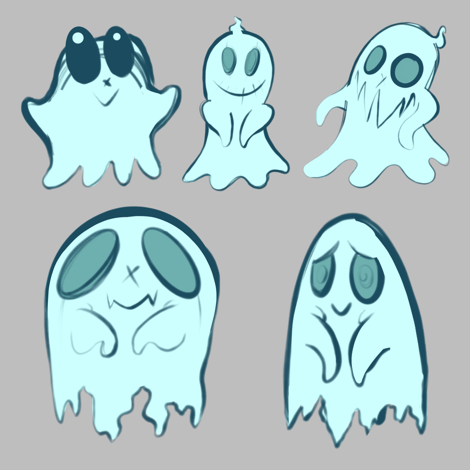 Early ghost sketches
