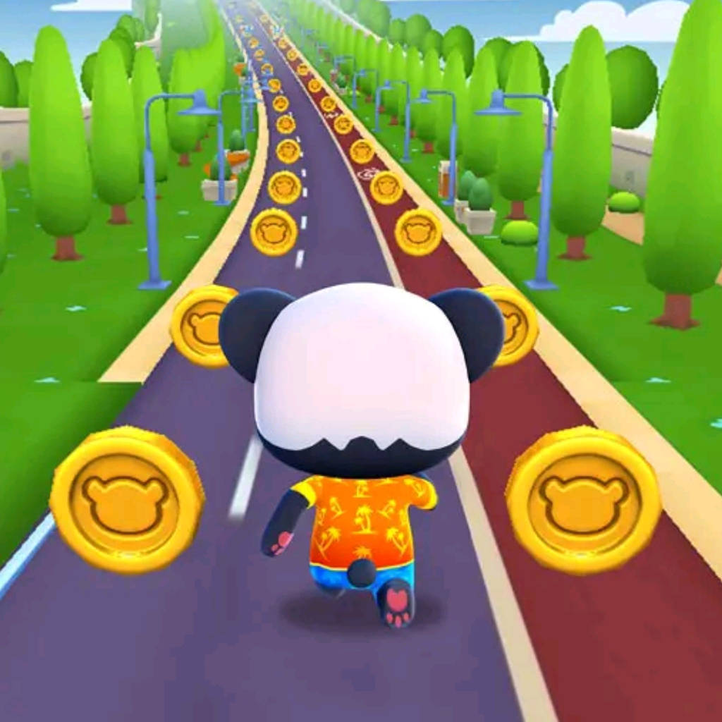 Panda Panda Run Icon