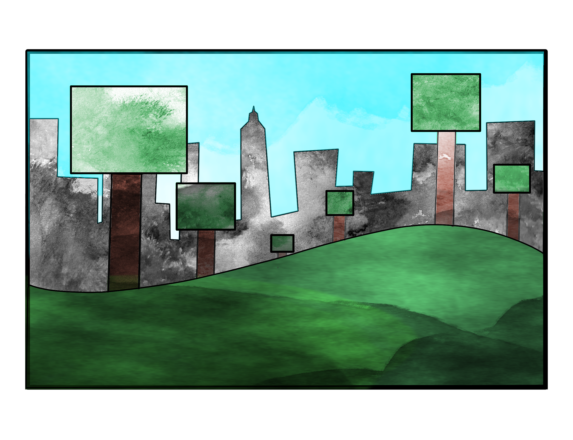 Geometric shape experiment